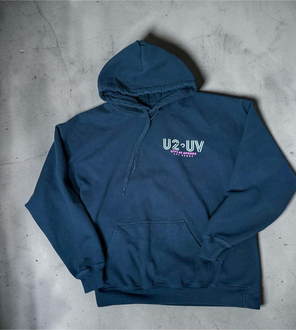 U2 Achtung Baby Live At Sphere Las Vegas Graphic Hoodie
